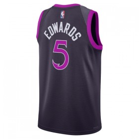 Maillot Homme Minnesota Timberwolves Anthony Edwards 2025-26 Nike City Edition Noir Swingman